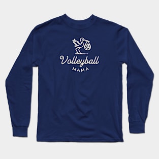 Volleyball Mama Story Design (light) Long Sleeve T-Shirt